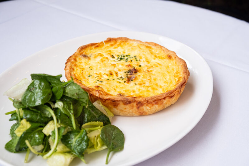 Quiche at Mon Ami Gabi