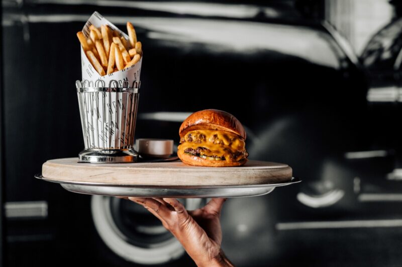 Wagyu Smash Burger at RPM Steak