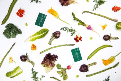 Lettuce Gift cards with Spring Veggies