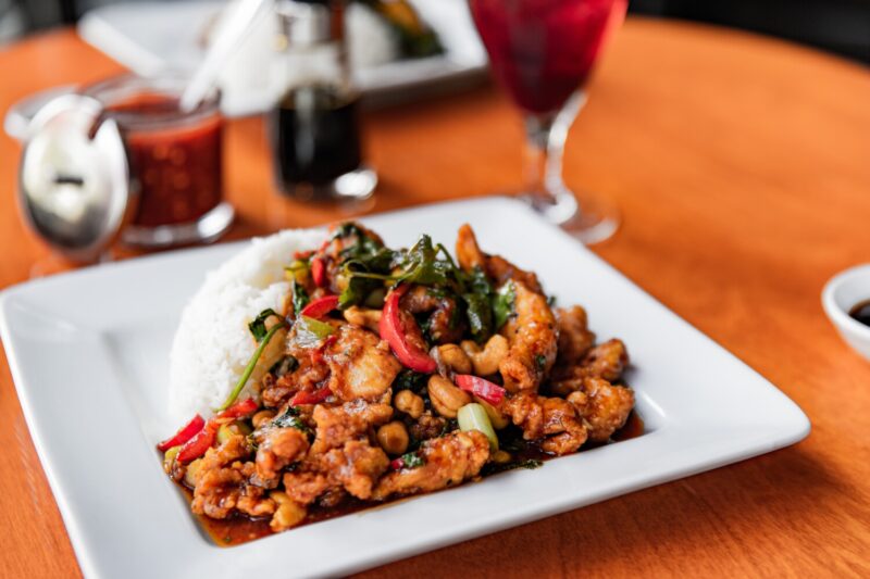 Cashew Chicken at Big Bowl