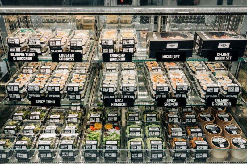 Sushi-san Willis Tower's Grab and Go section