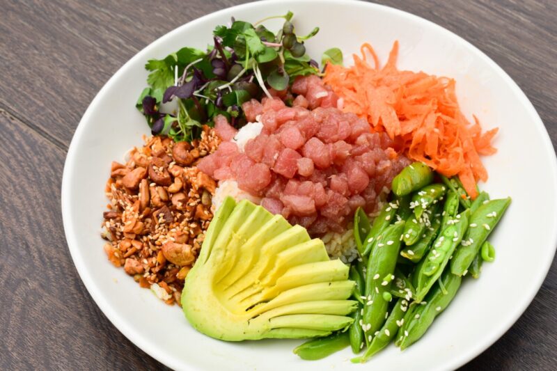 Ahi Tuna Poke Bowl
