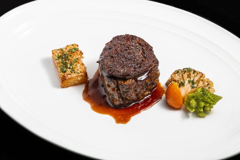 Prime FIlet Mignon at Eiffel Tower Restaurant