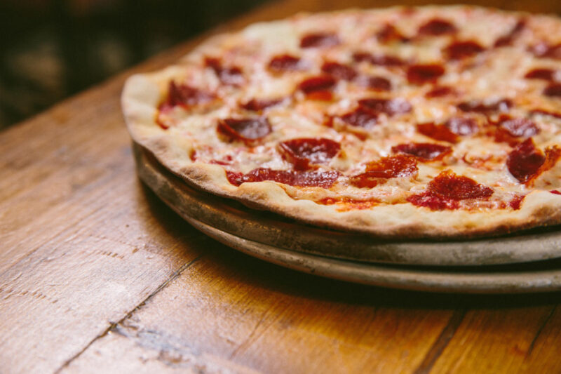 Pepperoni Pizza from Osteria Via Stato