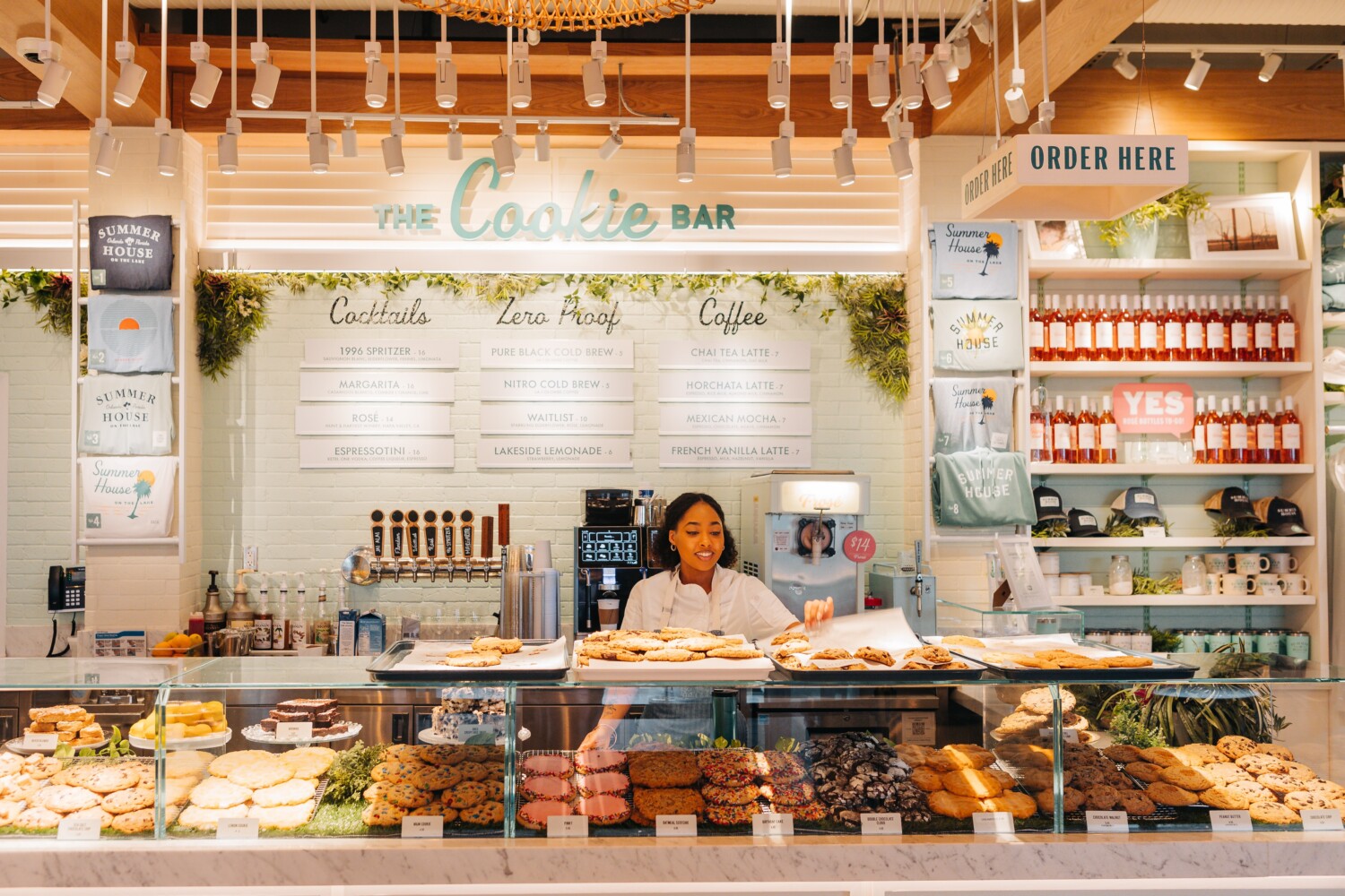 Summer House on the Lake Cookie Bar and Merchandise