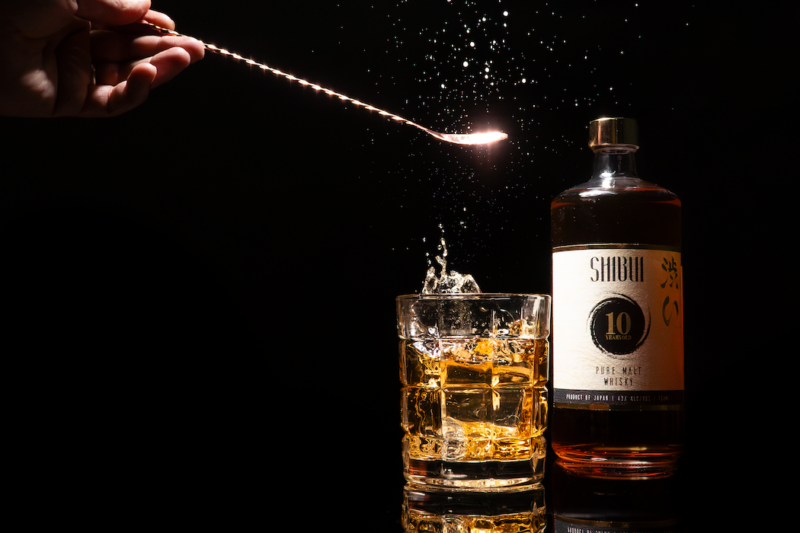 Shibui 10 Year Whisky at the Wagyu and Whisky dinner at Joe's Las Vegas