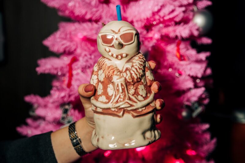 No Business Like Snow Business Cocktail at Three Dots and a Dash's River North Pole