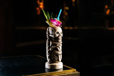 Undead Reckoning spirit-free cocktail at Three Dots and a Dash