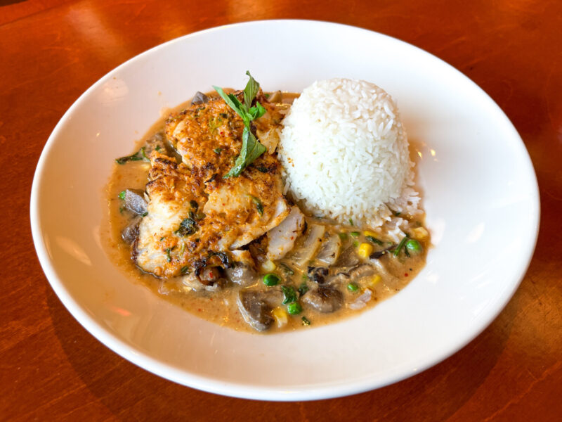 The Red Curry Atlantic Cod Lunar New Year Special at Big Bowl