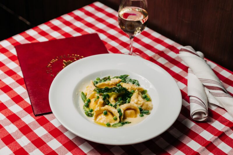 Il Porcellino's Crab Tortellini Limone