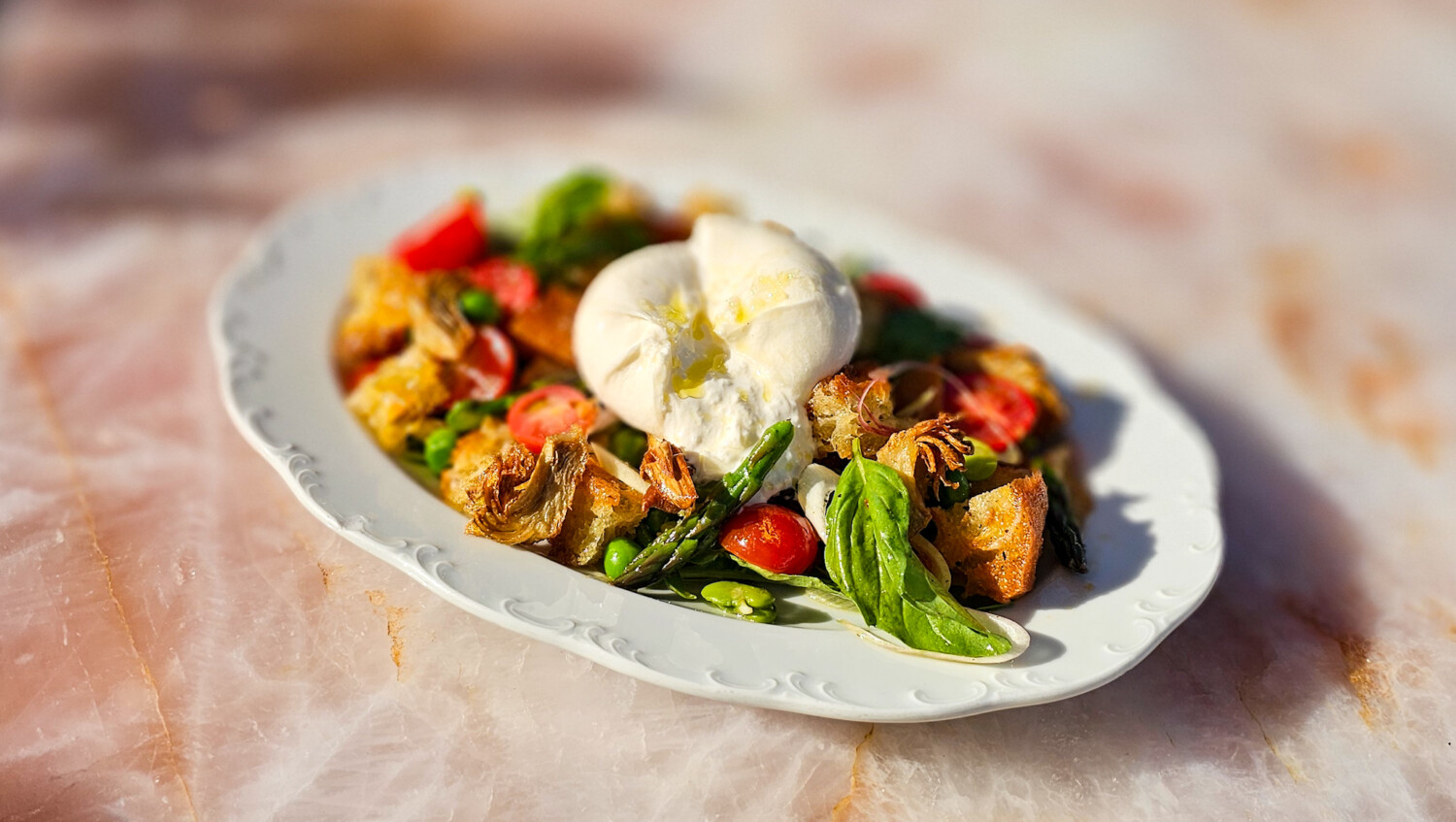 Spring La Panzanella Salad - Lettuce Entertain You