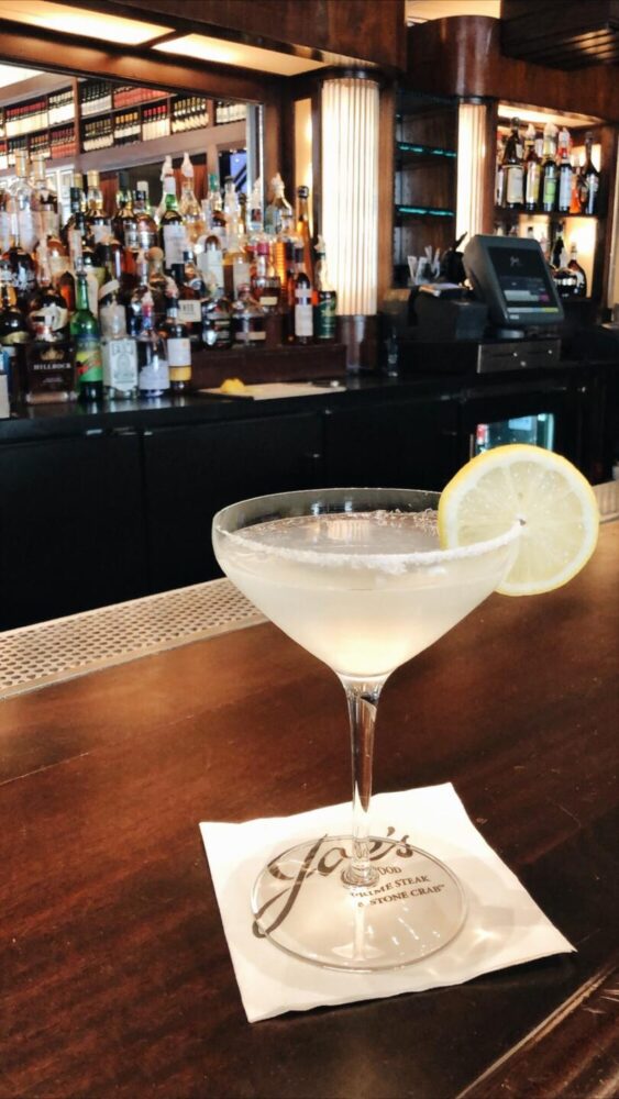 Joe's Seafood Lemon Drop Martini