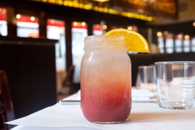 Blood Orange Mockarita at Mon Ami Gabi