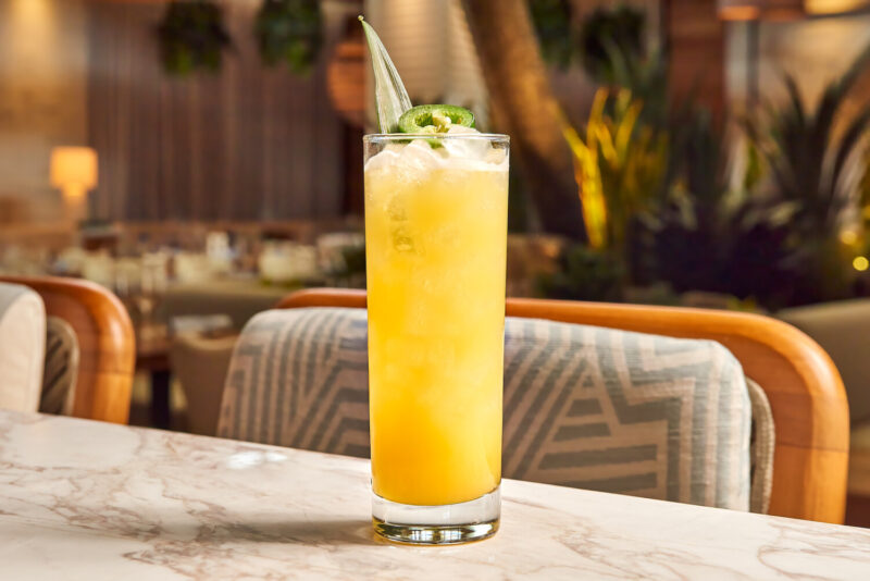 Pineapple Kick cocktail at Summer House