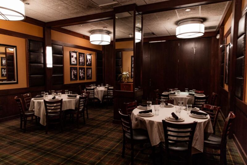 Private party room at Wildfire Eden Prairie