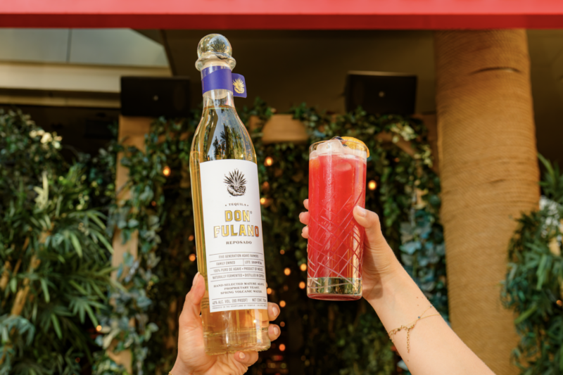 El Segundo Sol Tequila cocktail with Don Fulano Tequila