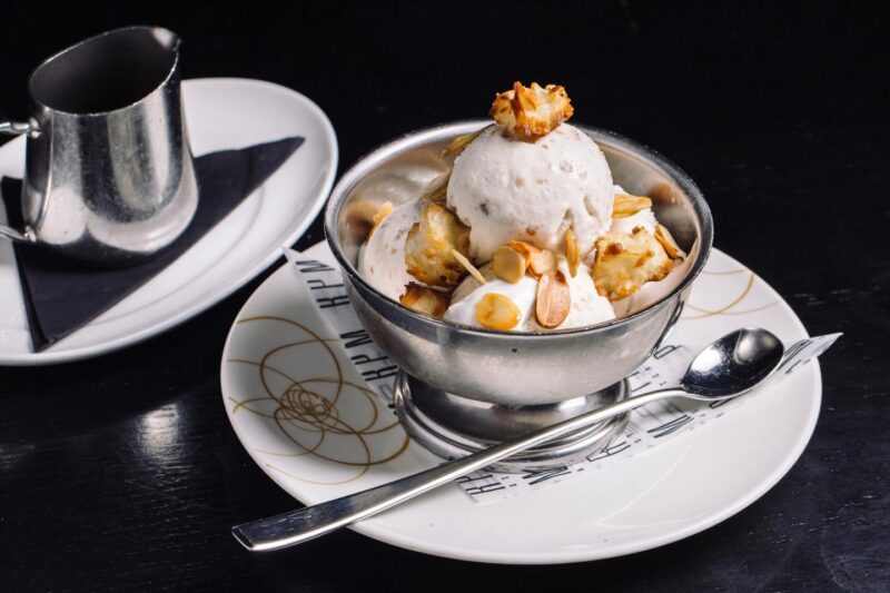 RPM Steak's Dulce de Leche Sundae