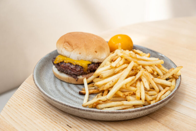Kids' Cheeseburger and Fries from Summer House North Bethesda
