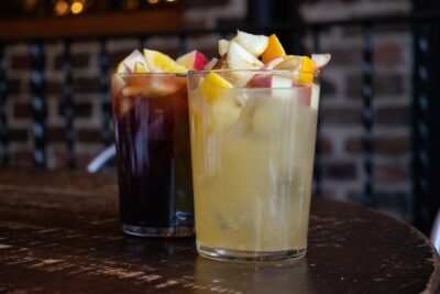 Non-Alcoholic Sangrias at Cafe Ba-Ba-Reeba!