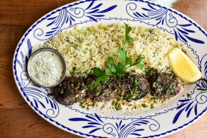 Ema Lamb and Beef Kebab