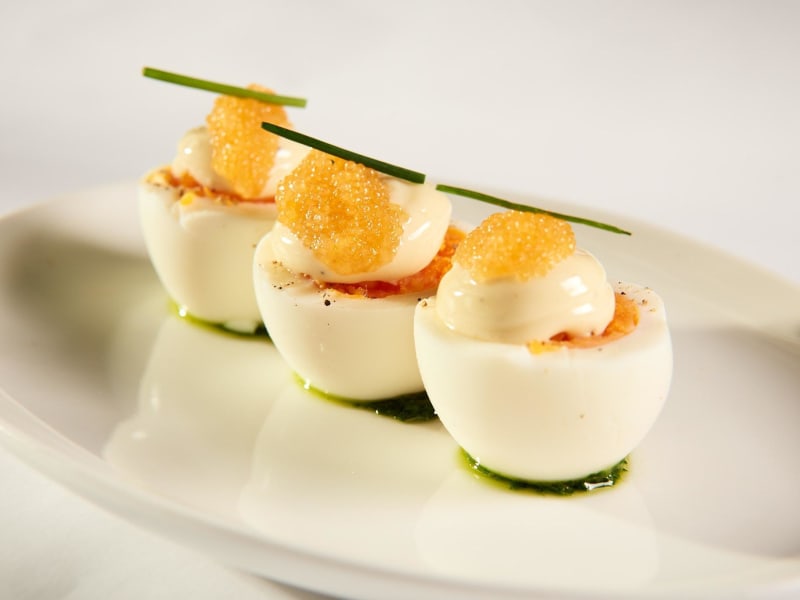 Deviled Eggs from Mon Ami Gabi