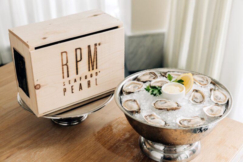 RPM Seafood Pearl Oysters