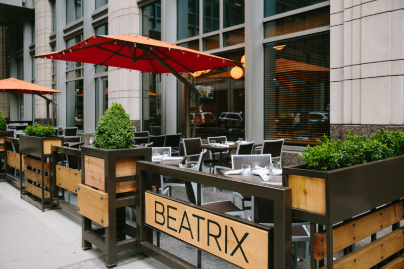 The Beatrix Streeterville Patio