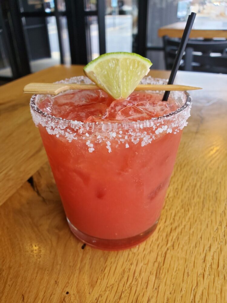 Blood Orange Margarita at Big Bowl