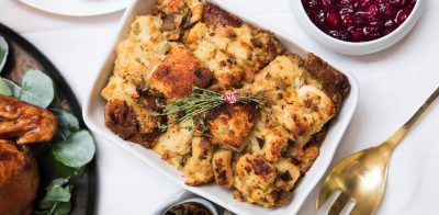 Wildfire Gluten-Free Stuffing with Kale and Apple