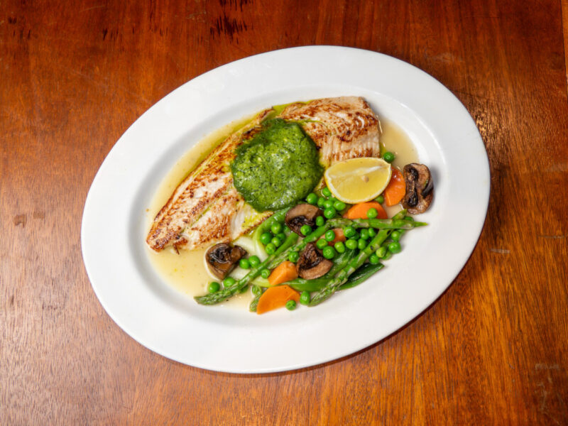 Pan-Roasted Whitefish at Di Pescara