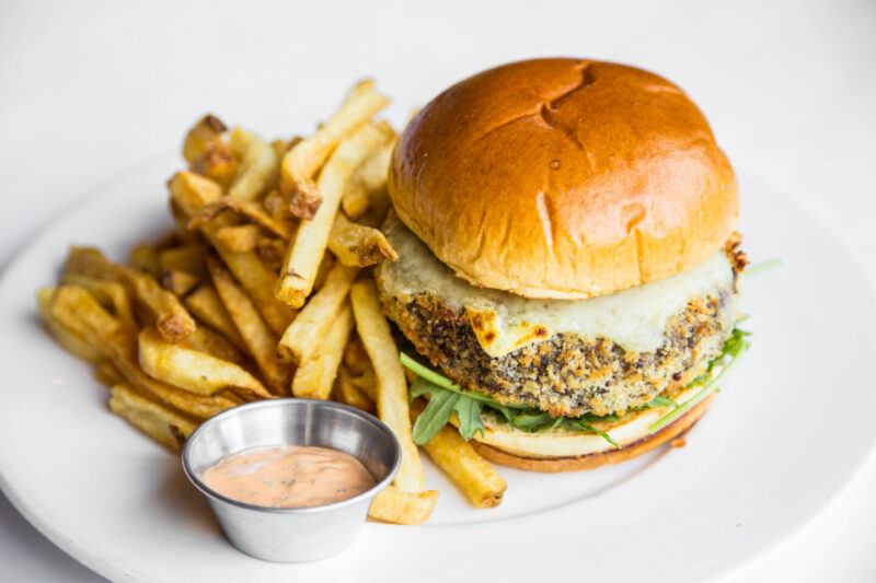 Beatrix Mushroom Quinoa Burger