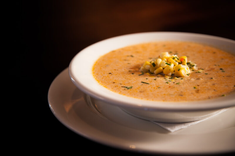 Wildfire Shrimp and Crab Bisque