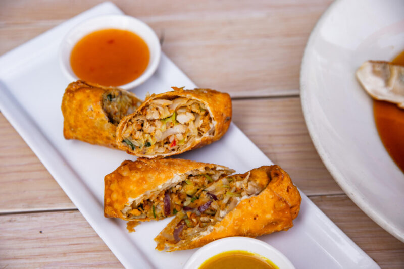 Egg rolls from Big Bowl