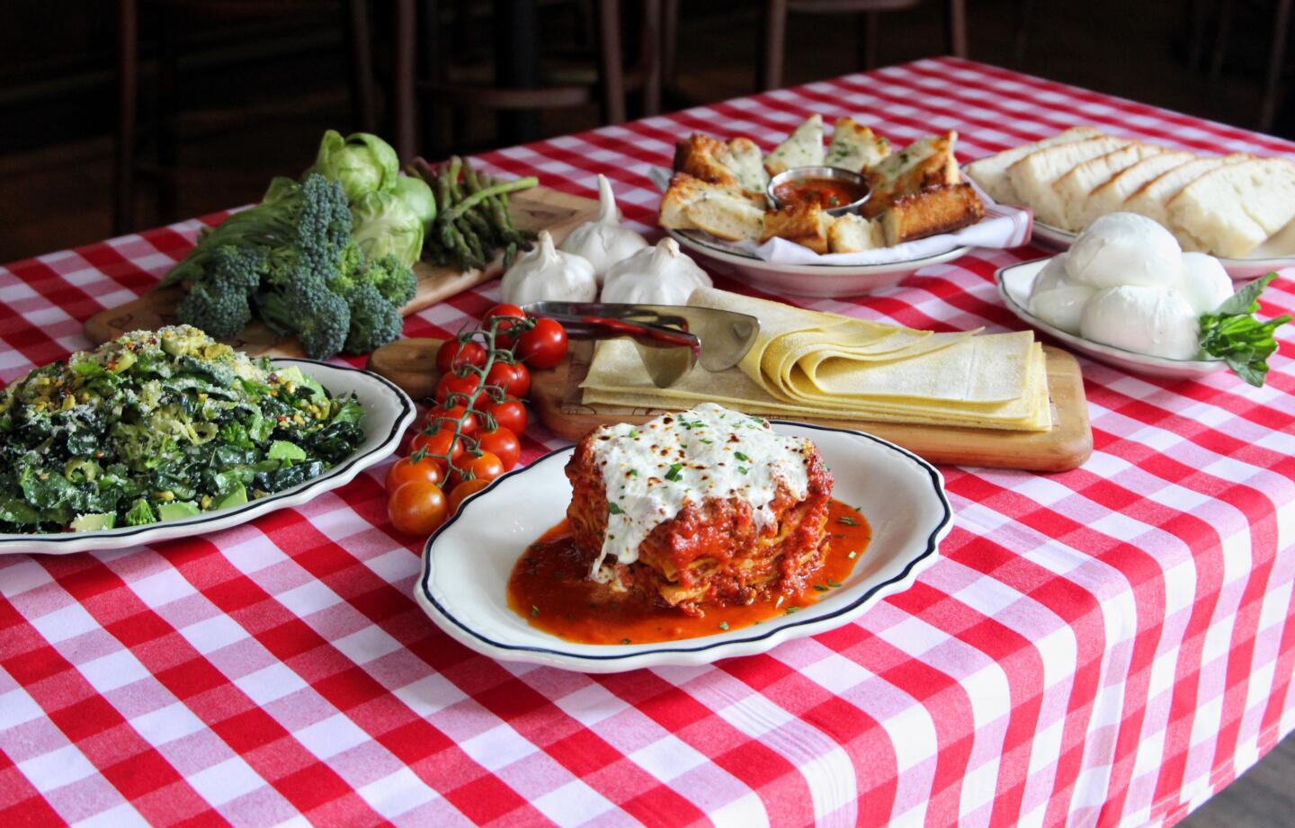 il Porcellino's Burrata Lasagna - Lettuce Entertain You