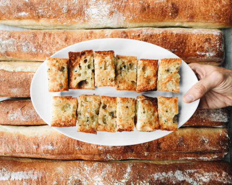 RPM Italian's Truffled Garlic Bread