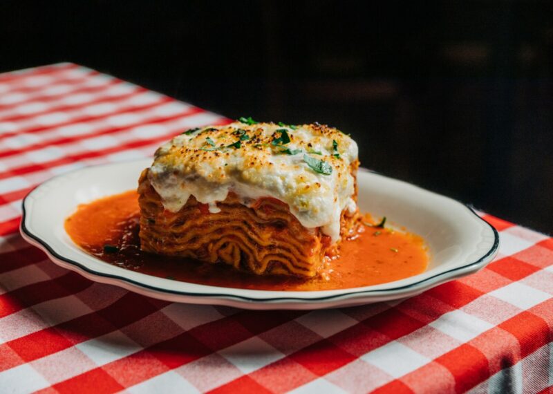 Burrata Lasagna from il Porcellino