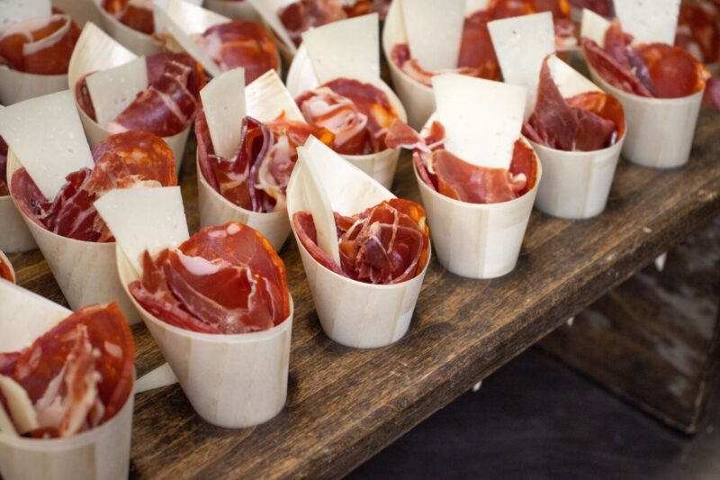 Spanish Charcuterie Cone