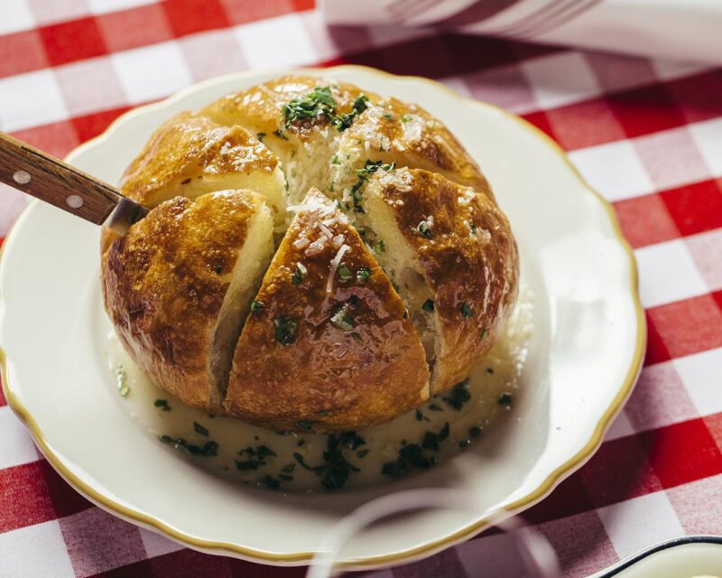 Garlic Bread Loaf at il Porcellino