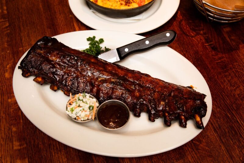 Ribs at Twin City Grill