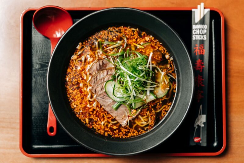 Chef Stephen Gillanders' ramen bowl created for Ramen-san