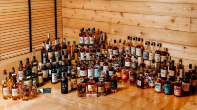 Japanese Whisky Collection at Sushi-san