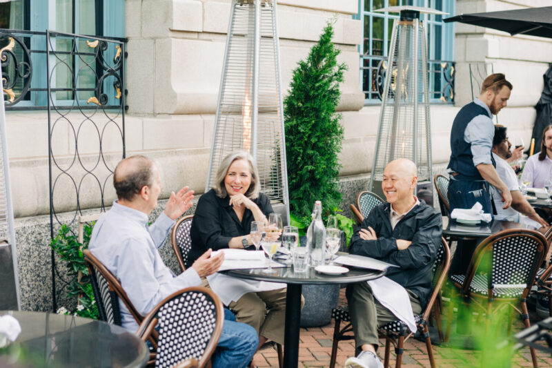 Patio at Mon Ami Gabi