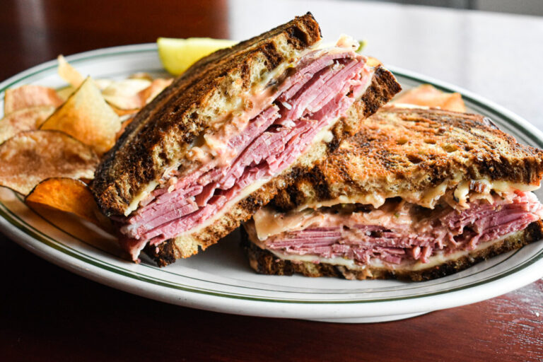 Reuben Sandwich at L. Woods