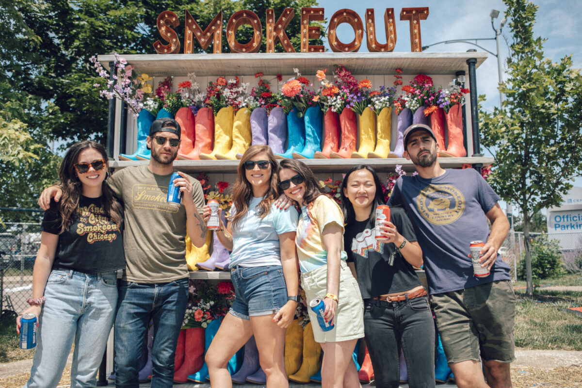 Lettuce Design team at Windy City Smokeout