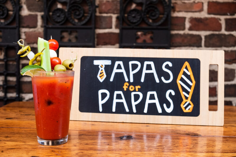 Tapas for Papas at Cafe Ba-Ba-Reeba!