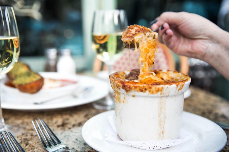 Mon Ami Gabi French Onion Soup