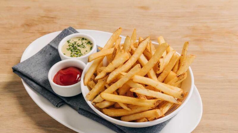 Sea Salt Fries at RPM Seafood