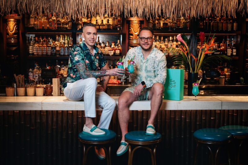 Three Dots and a Dash Beverage Director Kevin Beary and Marc Nolan Founder and CEO Sebastian Malczewski