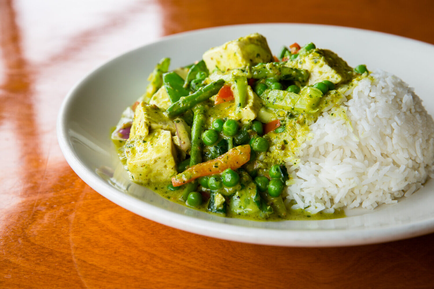 Green Vegetable Curry at Big Bowl