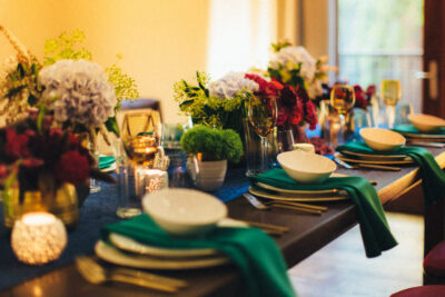 Ivy Room Tablescape